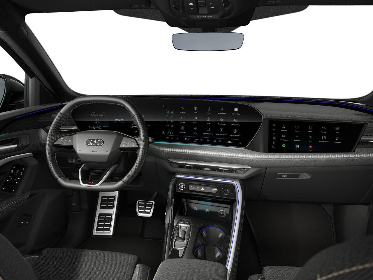 Audi Q5 2.0 TFSI e-hybrid quattro S edition 299 PK · 20" LM Velgen · Tech plus · Glazen panoramadak · Elek. wegklapbare trekhaak