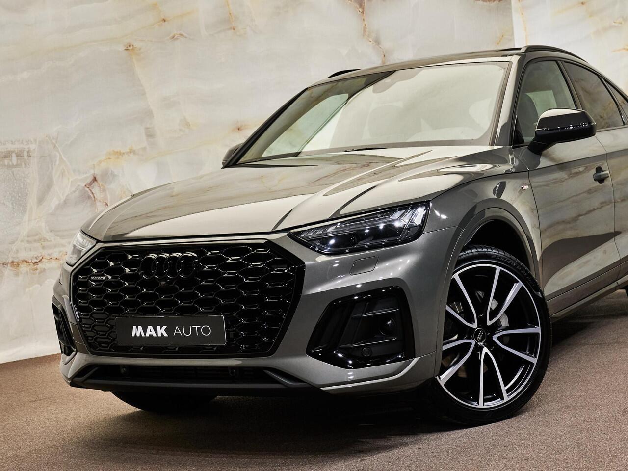 Audi Q5 Sportback 50 TFSI e S Edition Competition, NL-auto, pano, tr.haak, 21", matrix-LED, ACC, keyless, privacy