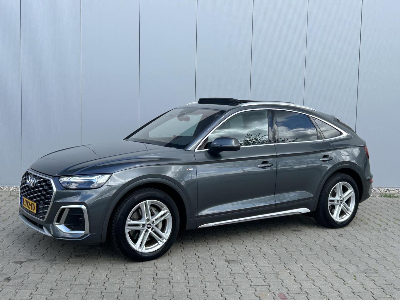 Audi Q5 Sportback 50 TFSI e S edition / Schuif & Kanteldak /Virtual Cockpit / Navigatie / Climate Control / Elektrische Stoel Met Geheugenfunctie /