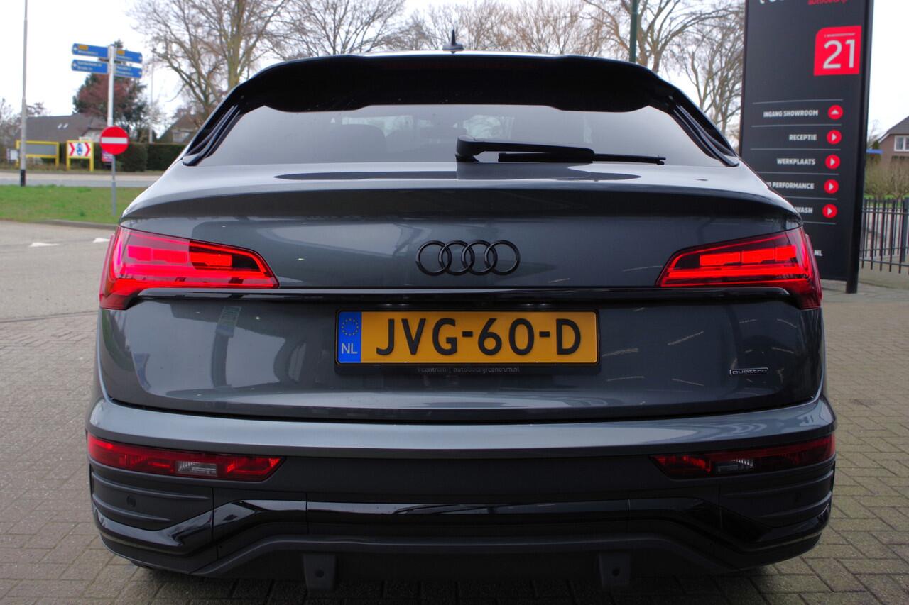 Audi Q5 Sportback 55 TFSI e 367 PK S-Line edition Competition PHEV, Luchtvering, Panoramadak, RS-Leder, Massage