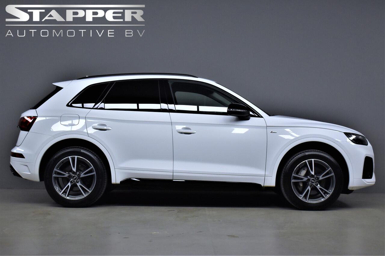 Audi Q5 50 TFSI e 299pk S-Line Automaat 1e Eig. Dealer OH Virtual/Keyless/Navi/Led/Stoelverw./Lmv19''
