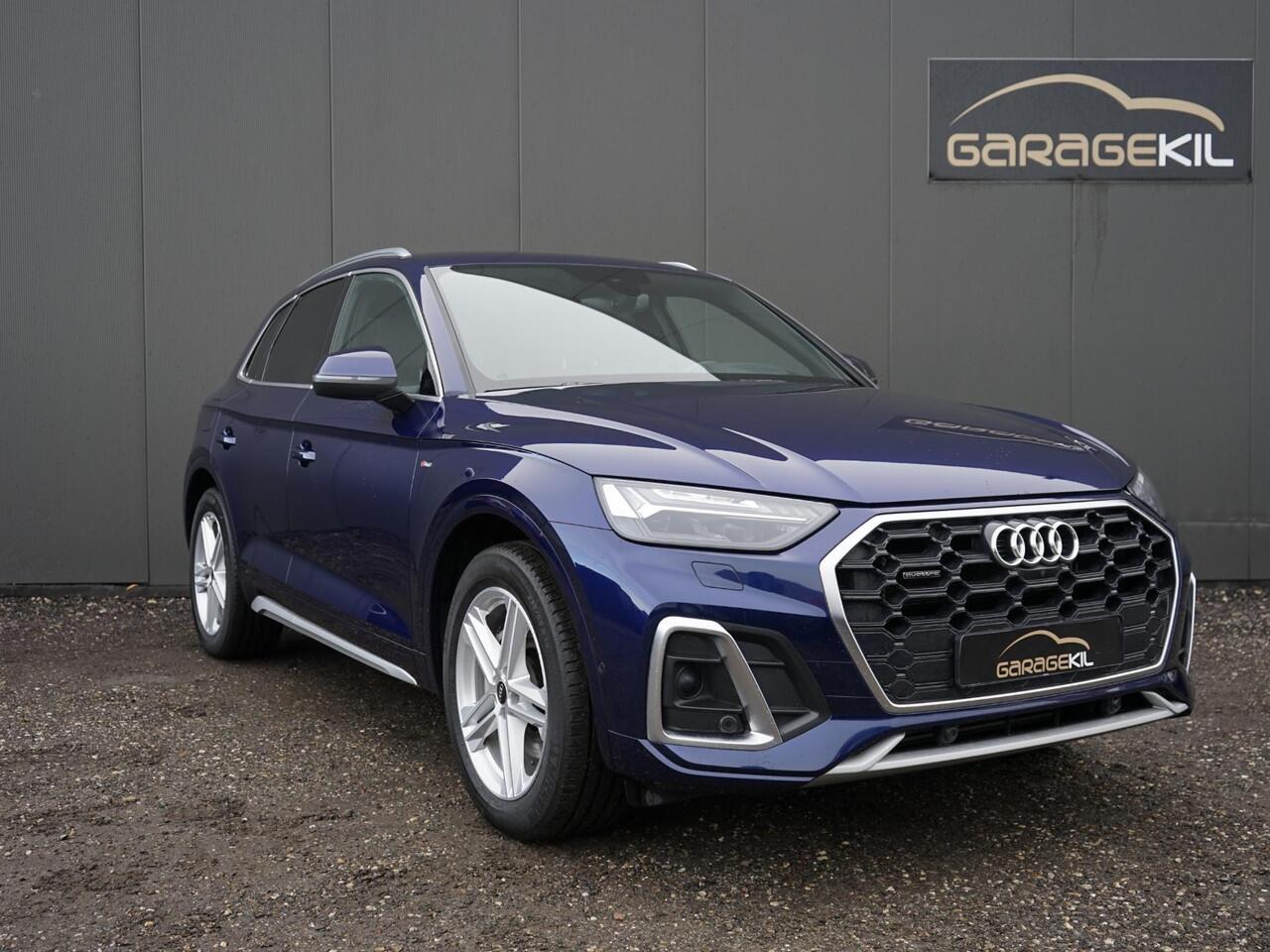 Audi Q5 55 TFSI e S edition 1ste eigenaar / S-Line binnen-buiten / Dealer onderh. / Virtual / Luchtvering / Matrix / Head-Up / Akoestisch glas /