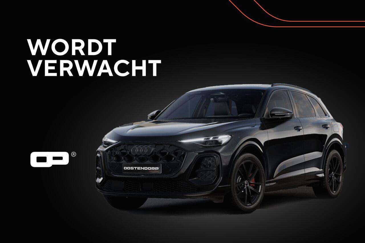 Audi Q5 2.0TFSI e-hybrid/368pk Quattro S-Line Competition|2025|Nieuw model|Panoramadak|Leer+Memory|Trekhaak|22"Blackstyle|Cruise+ACC|Head-up|Optik Schwarz|VOL!
