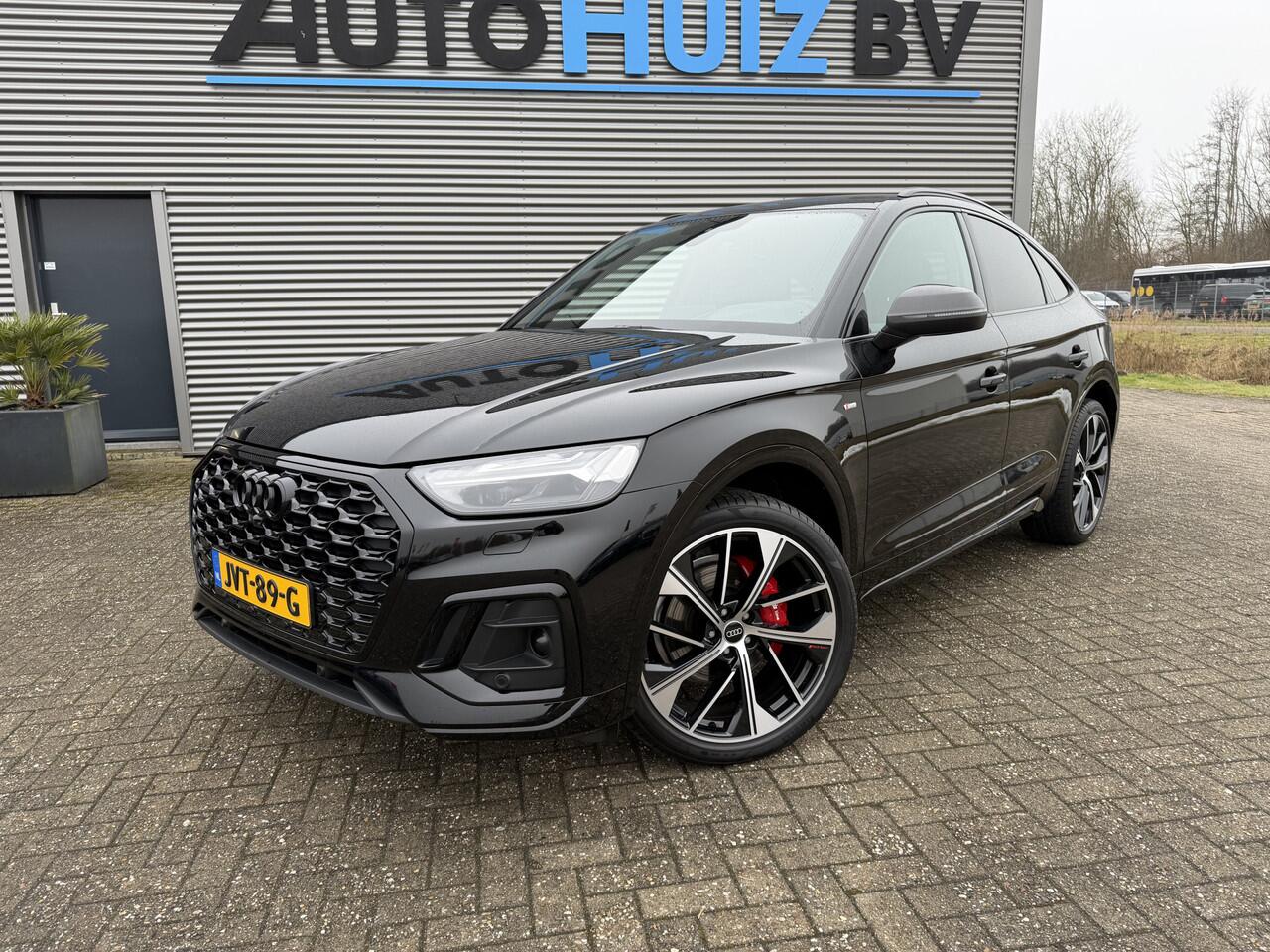 Audi Q5 Sportback 40 TFSI 204 PK S-Line Luchtvering Lederen interieur Trekhaak ACC Matrix Led Keyless Entry Head-Up Display 21 Inch LMV Sound-systeem Bang & Olufsen