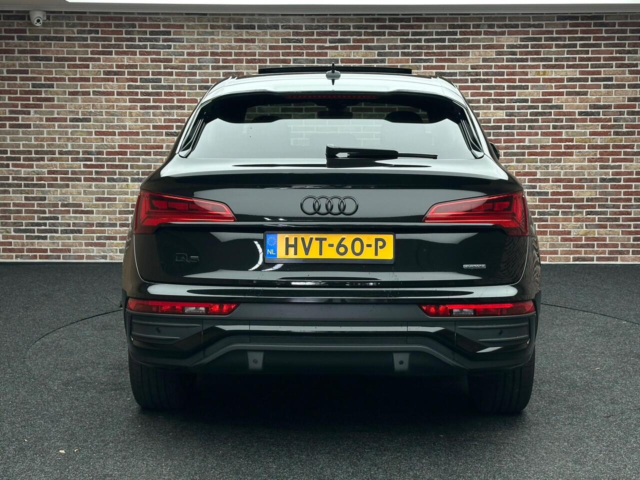 Audi Q5 Sportback 55 TFSI e S edition Competition Panorama Elek Stoel Leer Camera 360