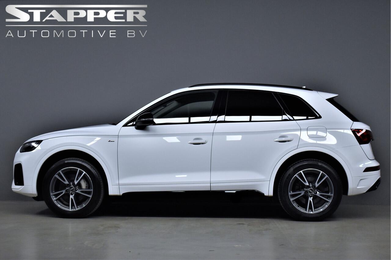 Audi Q5 50 TFSI e 299pk S-Line Automaat 1e Eig. Dealer OH Virtual/Keyless/Navi/Led/Stoelverw./Lmv19''