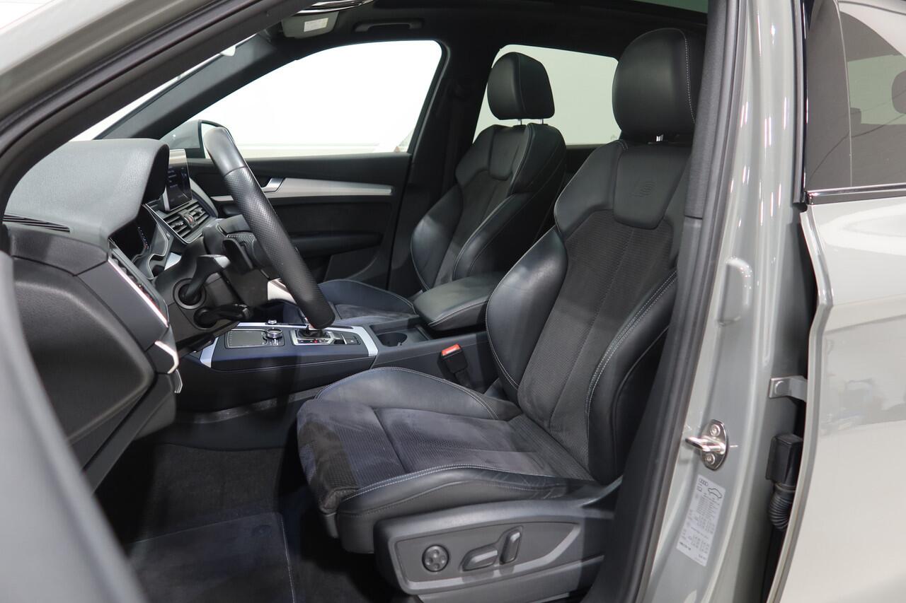 Audi Q5 45 TFSI quattro I S edition I Nardo Grijs I S-Line I Panoramadak