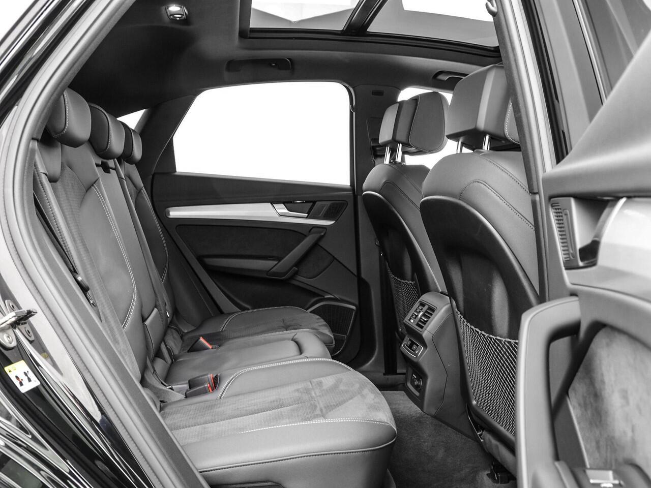 Audi Q5 Sportback 55 TFSIe 367PK S-tronic S Edition Competition · Panoramadak · Elek. Trekhaak · Bang & Olufsen · Luchtvering · Camera · Apple/Android Car Play · 21'' Inch · Garantie t/m 19-06-2030 of 100.000km.