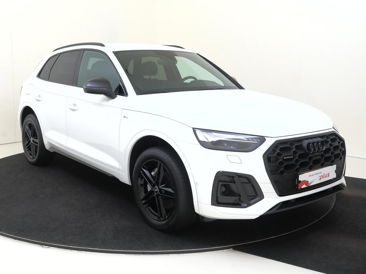 Audi Q5 50 TFSI e S edition | Trekhaak | 360 camera | Navigatie Plus | Keyless | Tour | Stoelverwarming | Parkeerassistent | City |