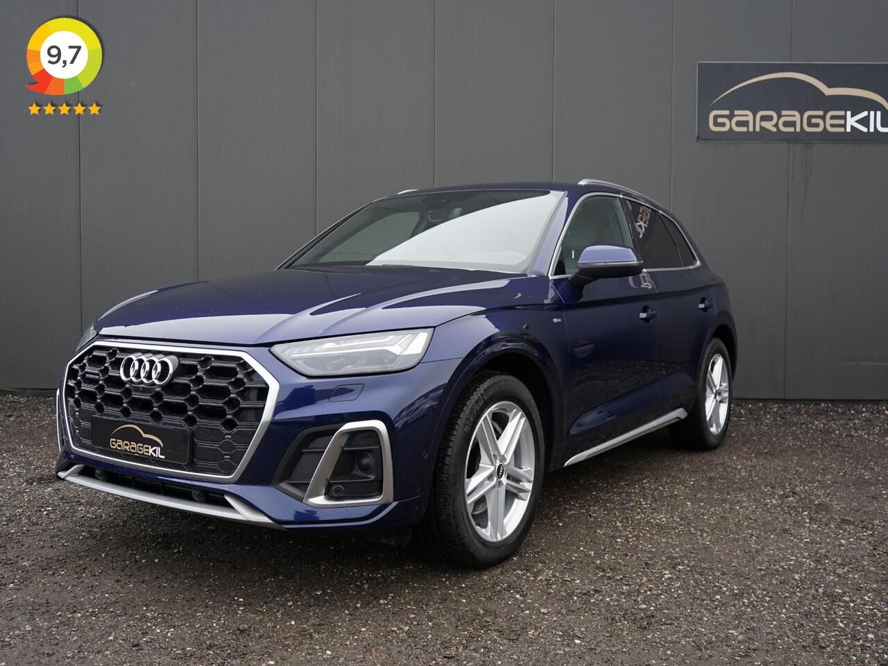 Audi Q5 55 TFSI e S edition 1ste eigenaar / S-Line binnen-buiten / Dealer onderh. / Virtual / Luchtvering / Matrix / Head-Up / Akoestisch glas /