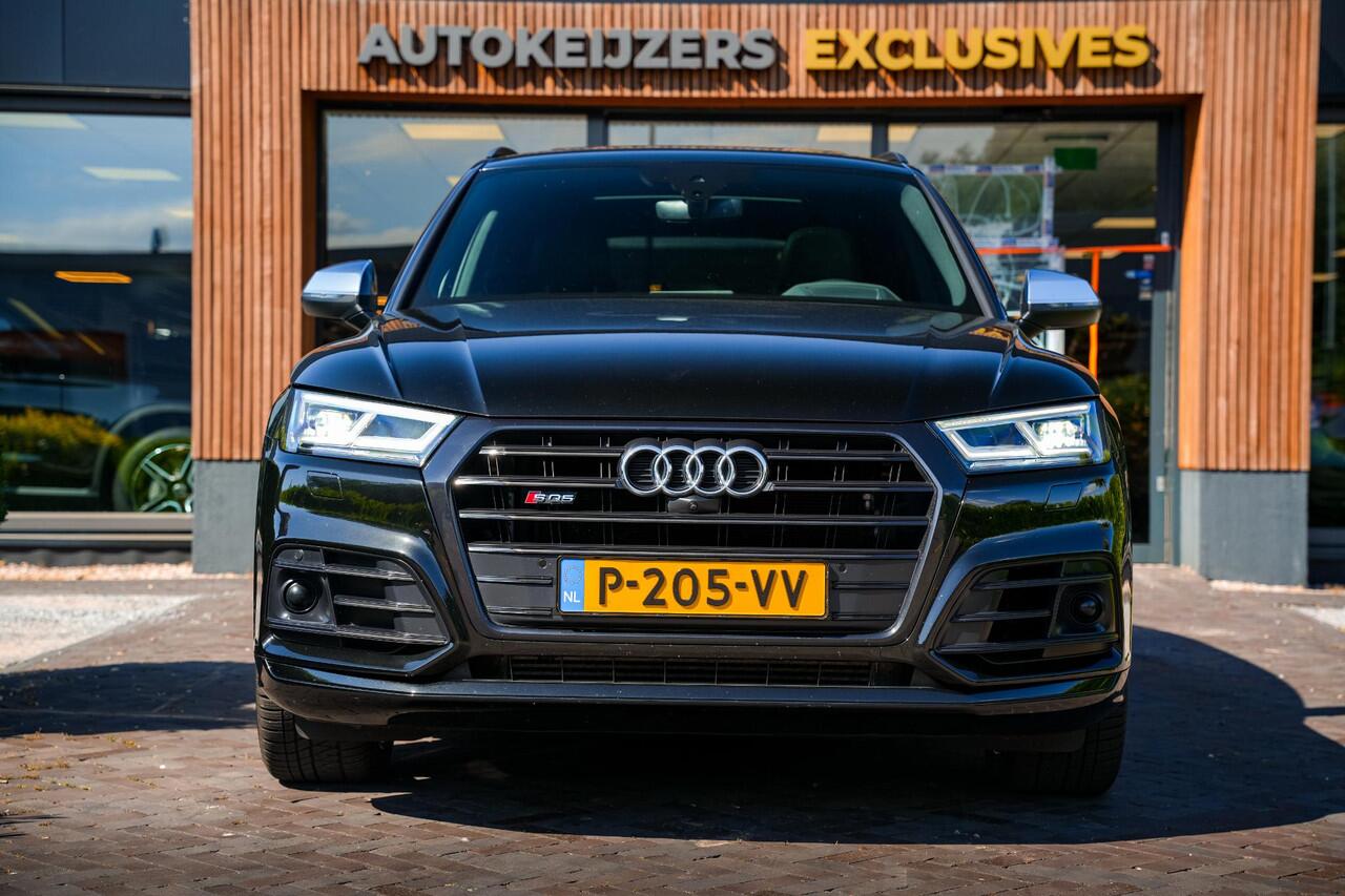 Audi Q5 3.0 TDI SQ5 quattro Panoramadak Luchtvering B&O Carbon Adapt. Cruise 360Cam Memory 21''LM
