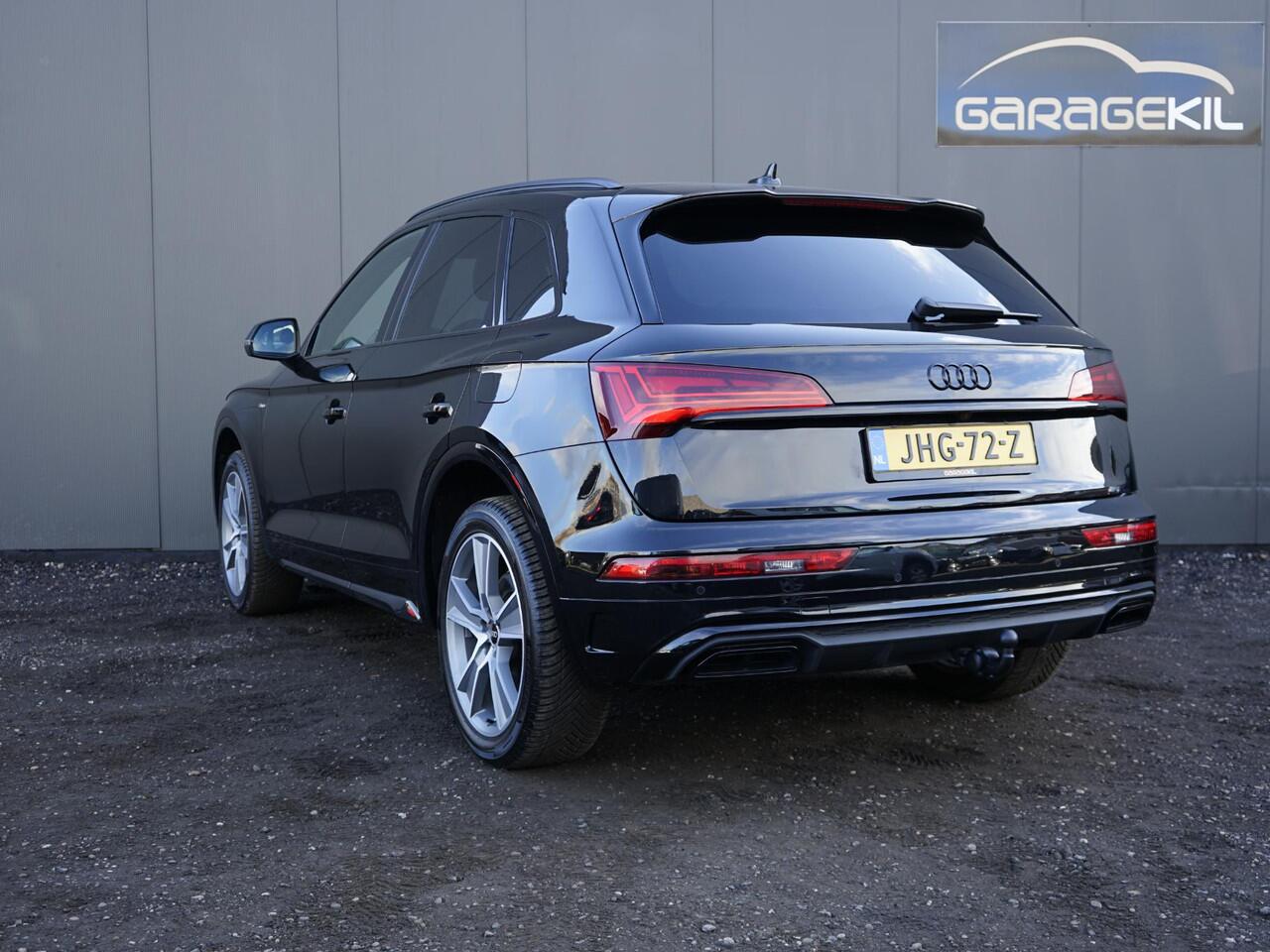 Audi Q5 50 TFSI e S line 1e Eig /Dealeronderh. / Hulppakket Tour / Hulppakket Stad / Elektr. Trekhaak / Zwart optiek / Ambianteverlichting