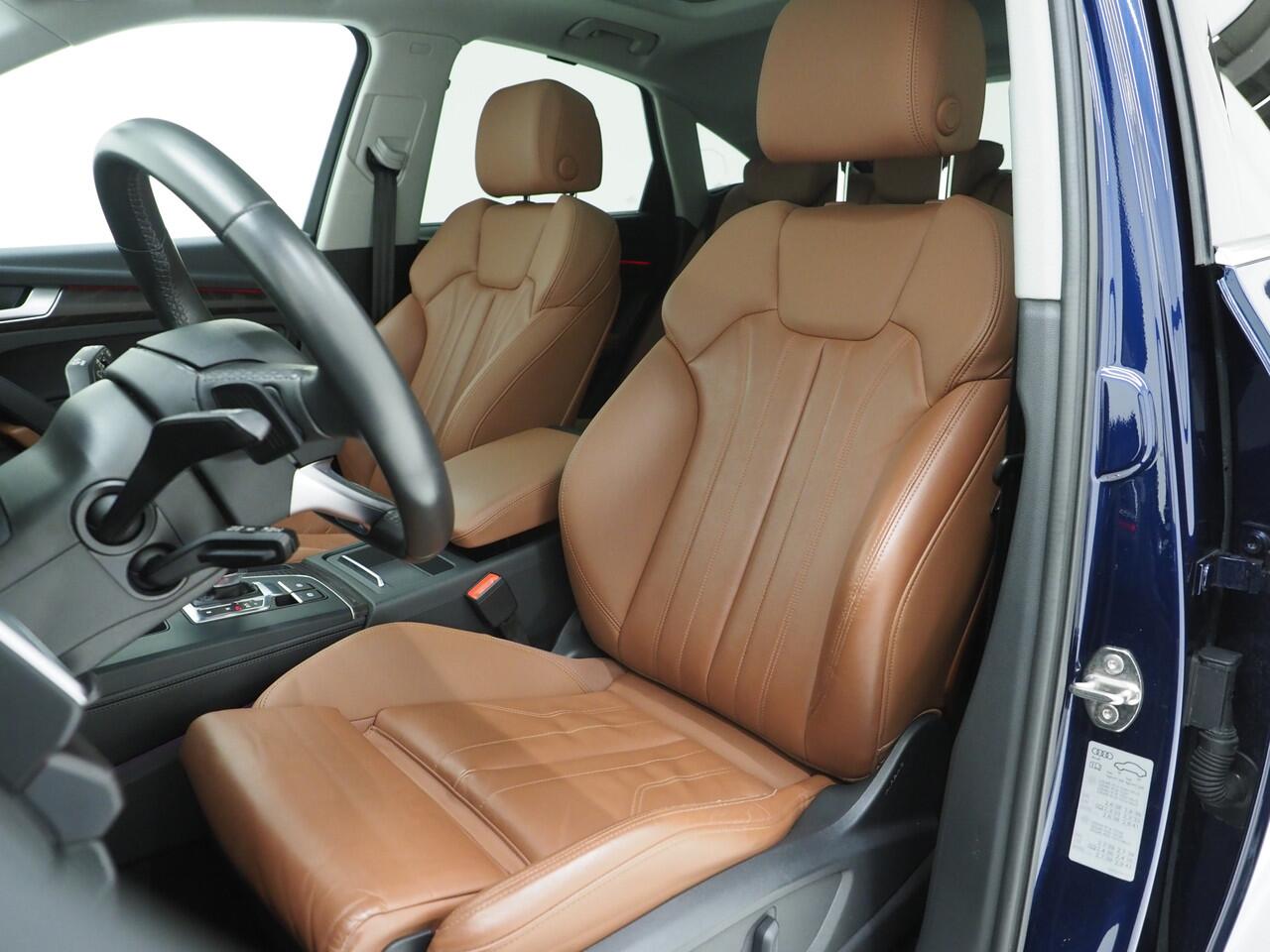 Audi Q5 Sportback 55 TFSI e Quattro S edition Competition | Panoramadak | B&O | Leder | 360 | Keyless | Dodehoek | Virtual | Carplay