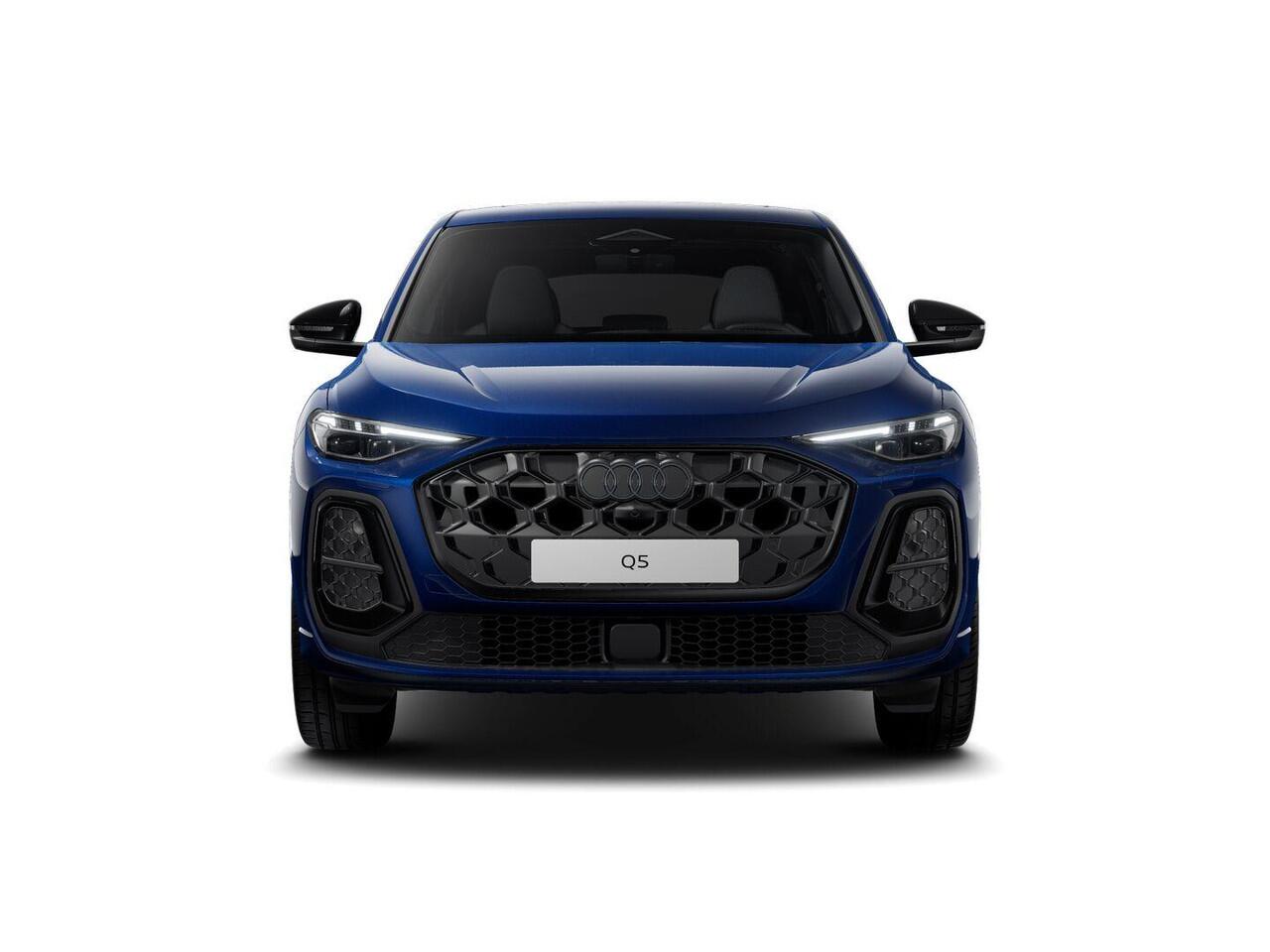 Audi Q5 Sportback 2.0 TFSI e-hybrid quattro S edition 299 PK · Adaptieve luchtvering · Trekhaak elek. wegklapbaar · Glazen panoramadak · 20" LM Velgen