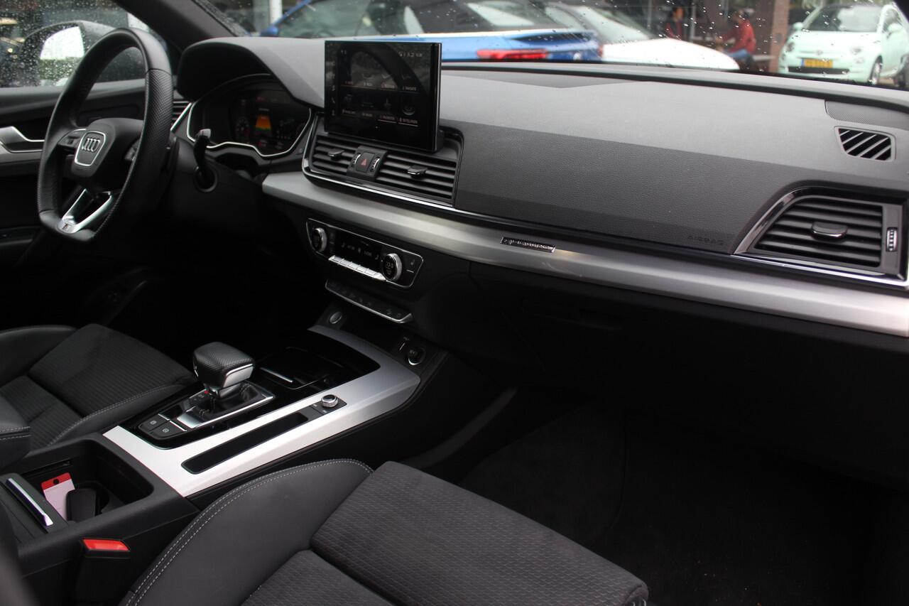 Audi Q5 50 TFSI e S edition NL Auto! / 360Camera / Half leder / 20'' / Adapt.cruise / BTW Auto