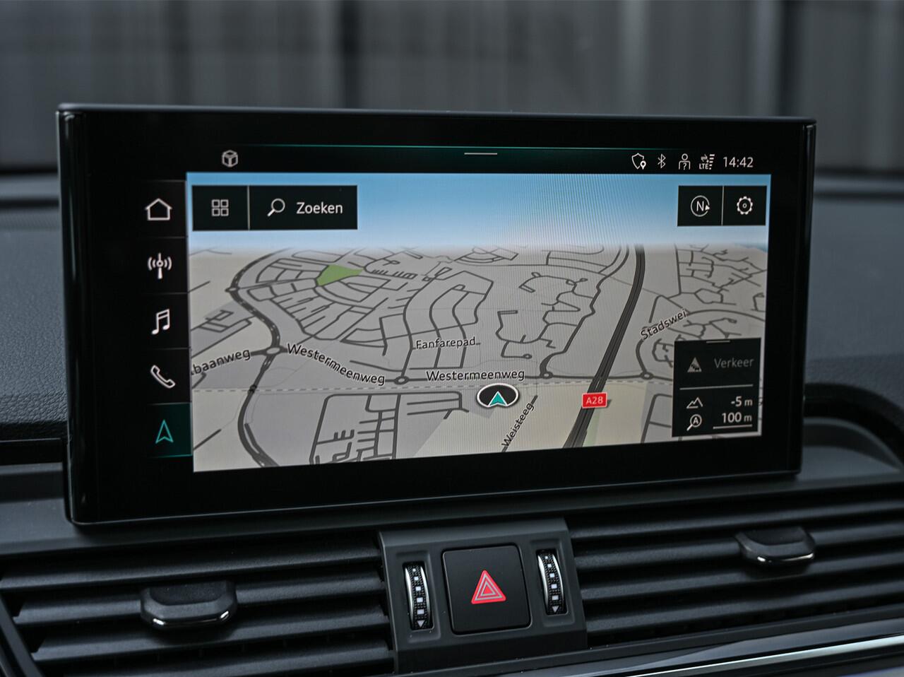 Audi Q5 Sportback 50 TFSI e S edition · Adaptive Cruise · Luchtvering · Memory Seats · Bang & Olufsen Sound · Stoelverwarming · Leder · Keyless · Panoramadak · 360 Camera · EL. Trekhaak