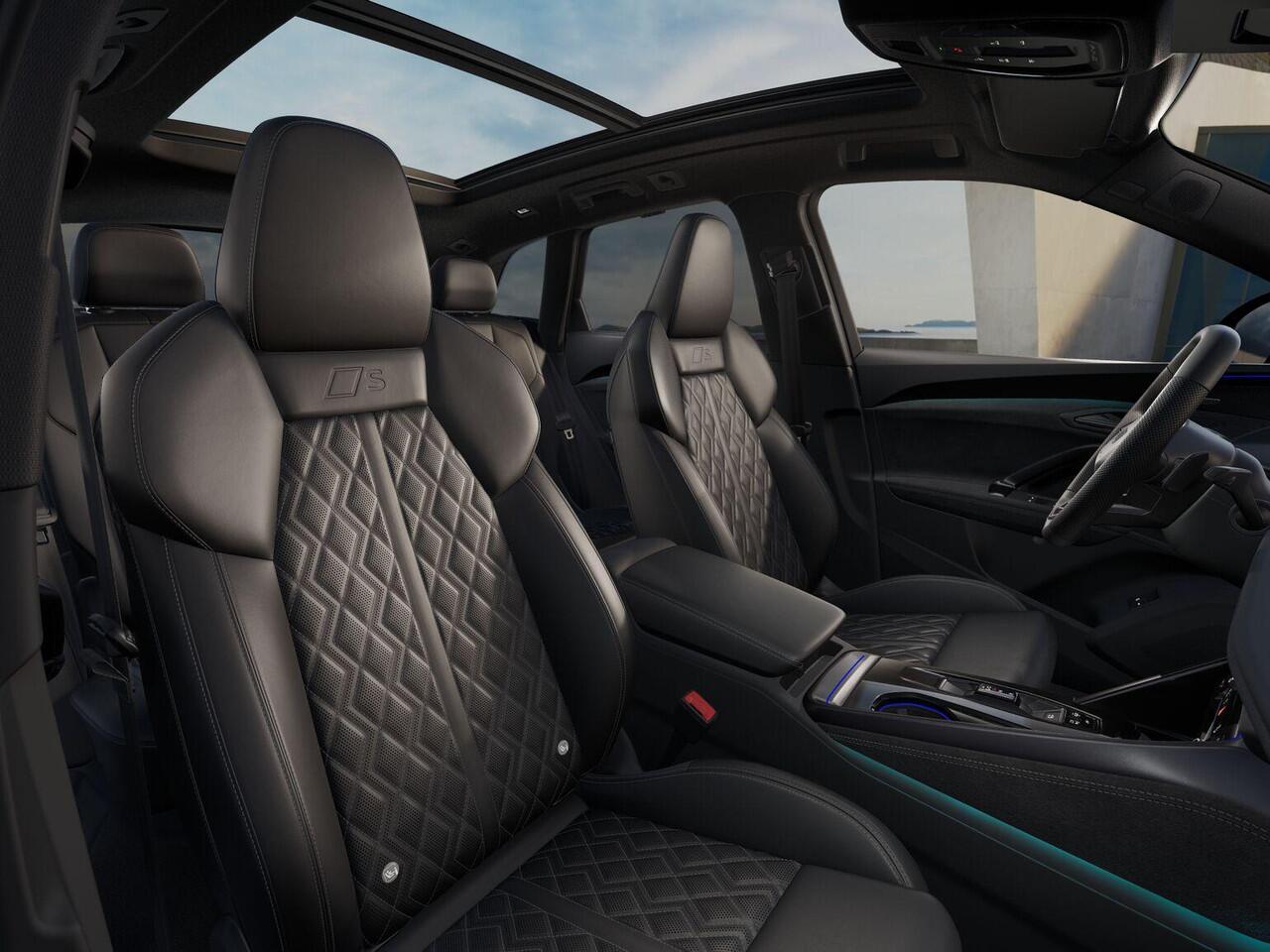 Audi Q5 E-Hybrid Quattro S Edition Competition, B&O, pano, trk. haak, 21", luchtv., matrix-LED, OLED, memory, keyless, HUD, ACC, privacy