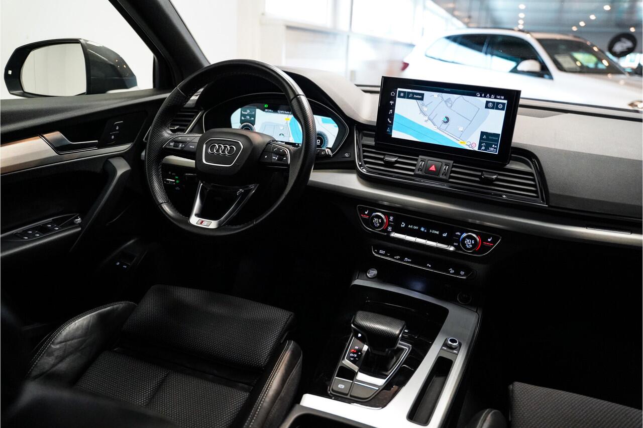 Audi Q5 50 TFSI e S-Line|Elek Trekhaak|Camera|Navi|20 inch