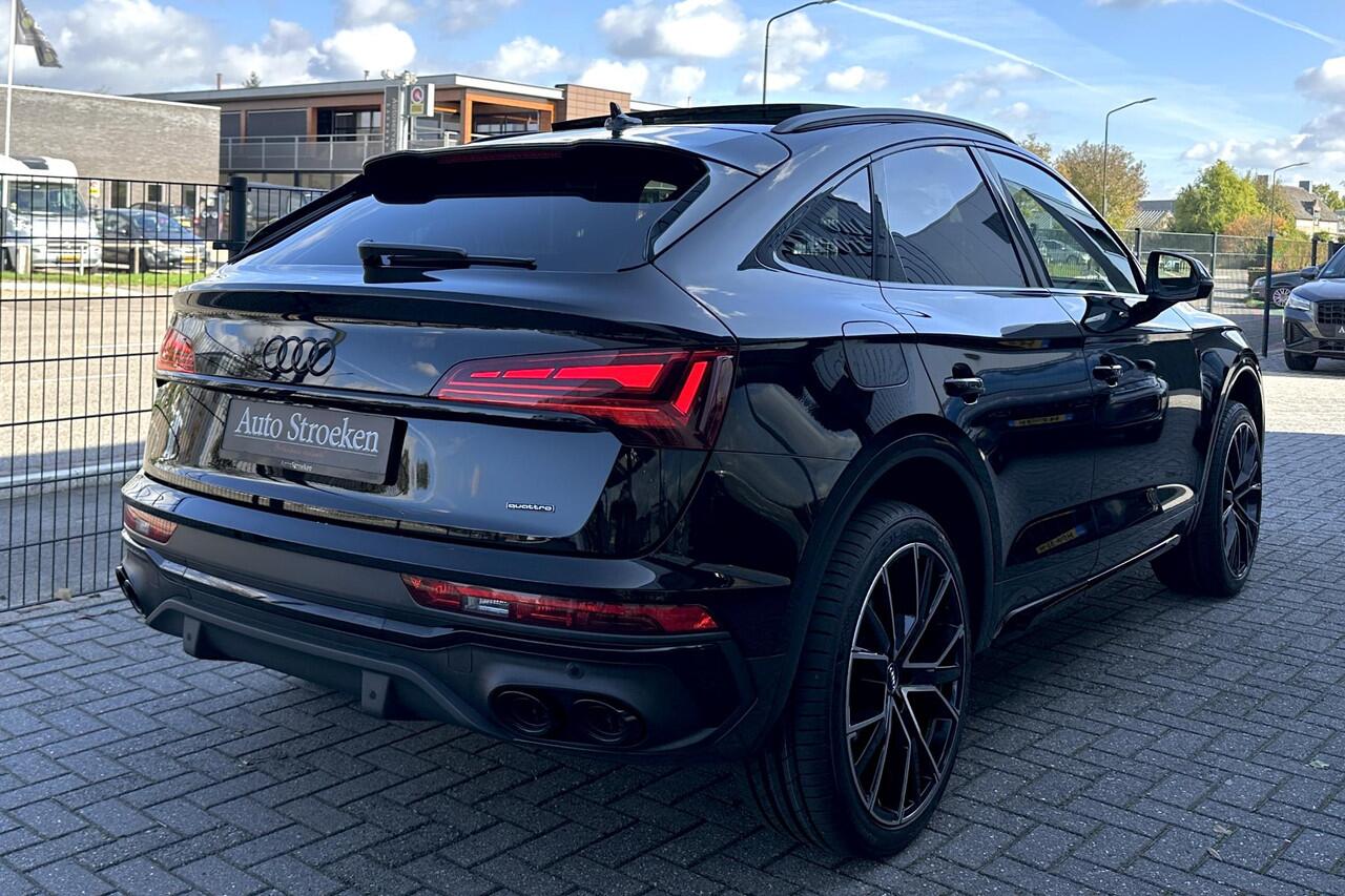 Audi Q5 Sportback 50 TFSIe Black Edition Panorama Matrix Leer Sfeer