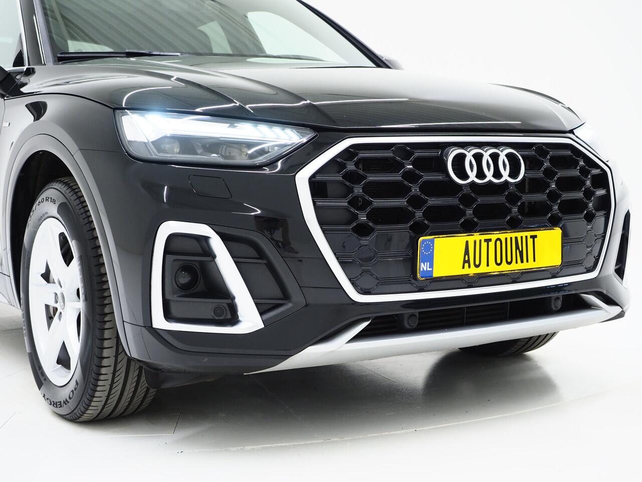 Audi Q5 55 TFSI e quattro Competition S-Line | Panoramadak | Luchtvering | Camera | Virtual | Keyless | DAB | Carplay