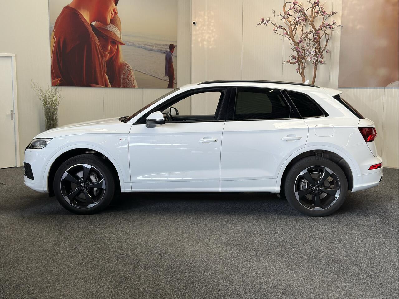 Audi Q5 50 TFSI E QUATTRO S EDITION PHEV B&O NAVIGATIE CRUISE CONTROL CLIMATE CONTROL STOF/LEDER APPLE CARPLAY/ANDROID KEYLESS GO ACHTERUITRIJCAMERA ZEER MOOI !! 3010