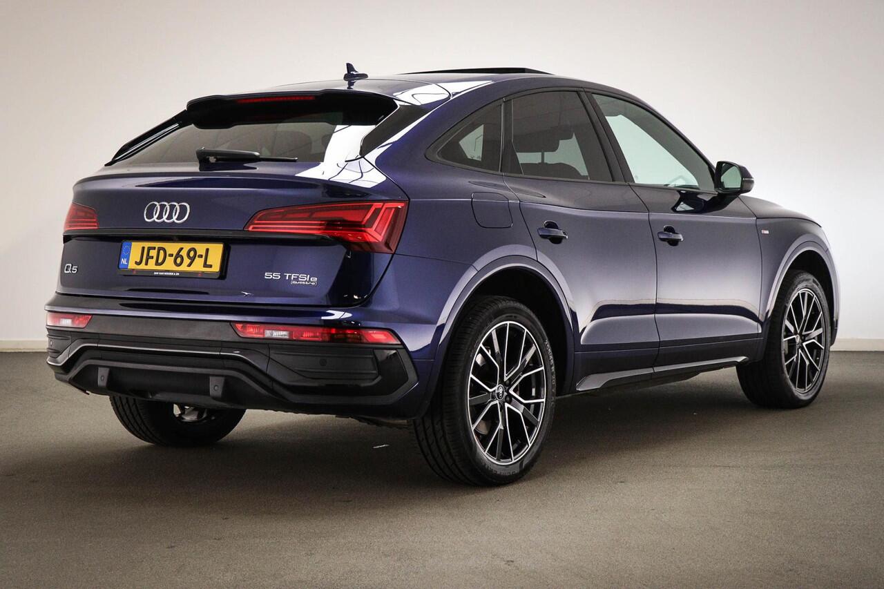 Audi Q5 Sportback 55 TFSI e S edition | PANORAMADAK | LEDER | TREKHAAK | 20" | S-line