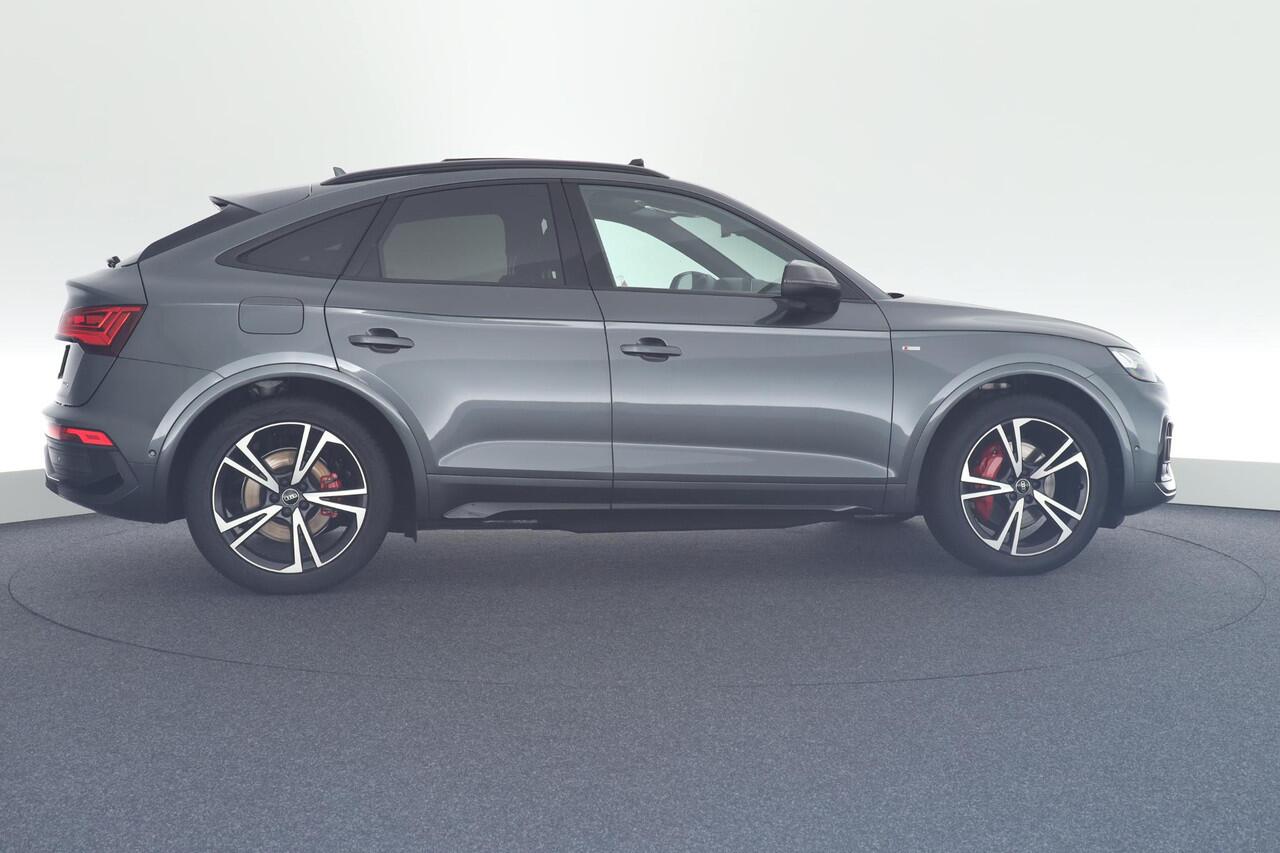 Audi Q5 Sportback 50 TFSI e 299pk 2x S-Line Black Edition Luchtvering Head-Up 360Camera Keyless Massage Navigatie