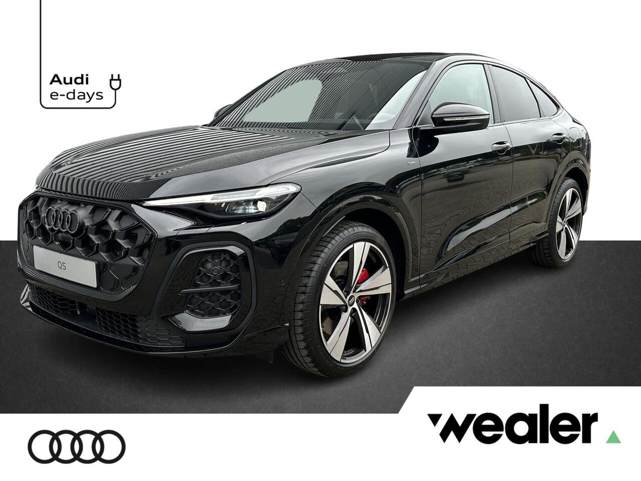 Audi Q5 Sportback S edition Competition 2.0 TFSI e 270 kW / 367 PK S Zwart Leder | Head-Up Display | Trekhaak | Luchtvering | Matrix | Keyless Entry | Bang & Olufsen | Sfeerverlichting | Adaptieve Cruise Control |