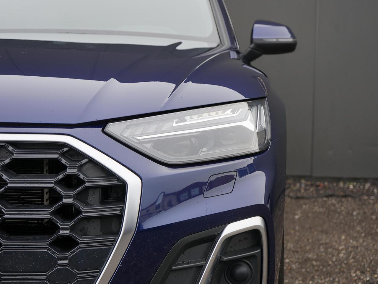 Audi Q5 55 TFSI e S edition 1ste eigenaar / S-Line binnen-buiten / Dealer onderh. / Virtual / Luchtvering / Matrix / Head-Up / Akoestisch glas /
