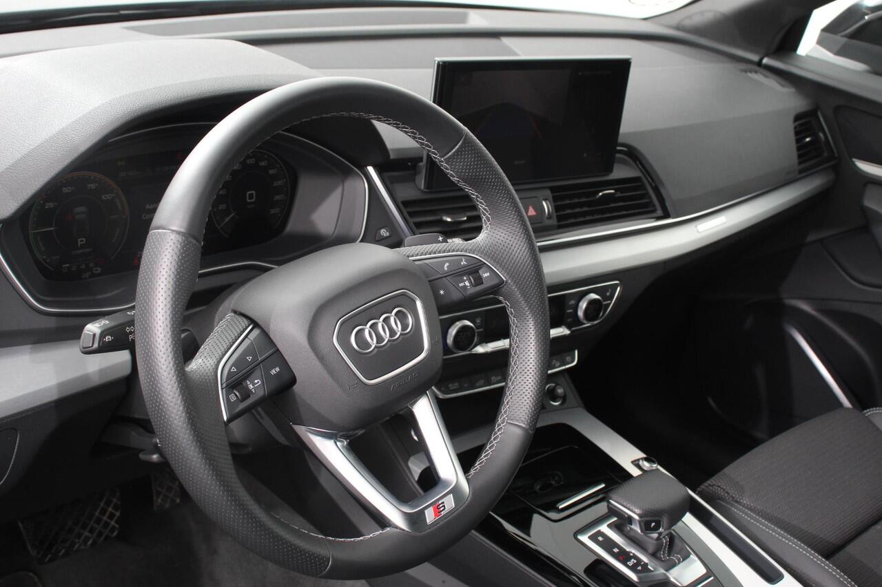 Audi Q5 Sportback 50 TFSI e S Edition S-Tronic Plug in Hybrid DEMO! Navigatie Climate Control Camera Adaptive Cruise Control Elektrische Achterklep Led Matrix Stoelverwarming