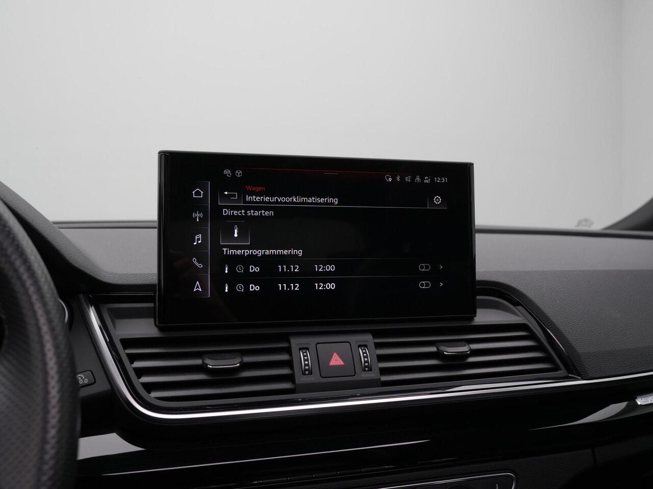 Audi Q5 50 TFSI e 299 pk S-Line | Panoramadak | Geheugenstoel | Stuur-/stoelverwarming | Achteruitrijcamera | Leder/alcantara