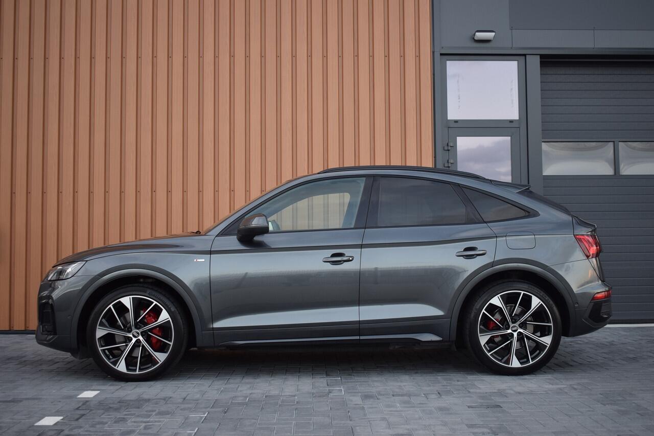 Audi Q5 Sportback 50 TFSI e S-line Competition | Luchtvering | Pano | 360 Camera | 21"