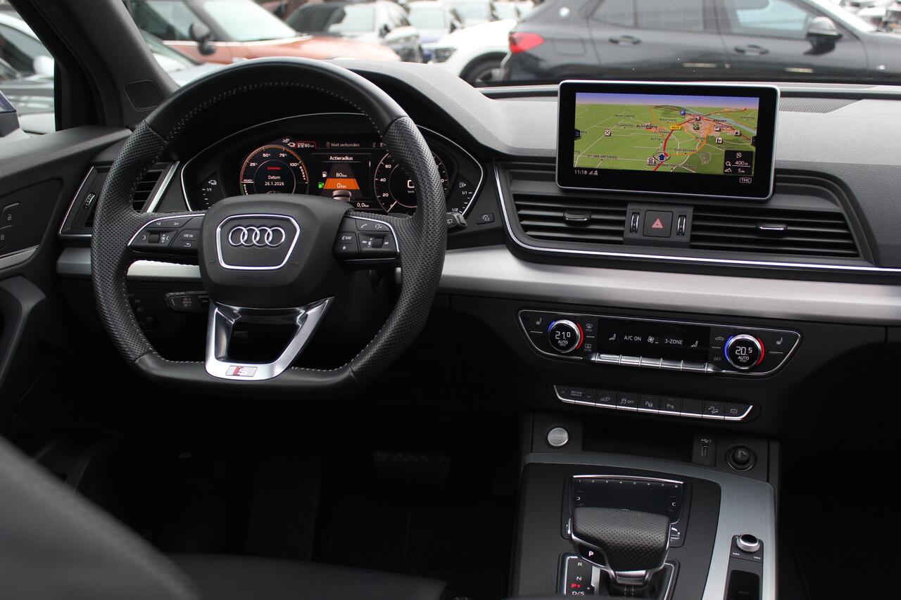 Audi Q5 55 TFSI e quattro Competition 32.038 km! / Panoramadak / 360Camera / RS Seats / B&O / 20'' / Matrix LED / Keyless / Virtual Cockpit / Stoelverwarming 4x / Dodehoek / DAB / ACC