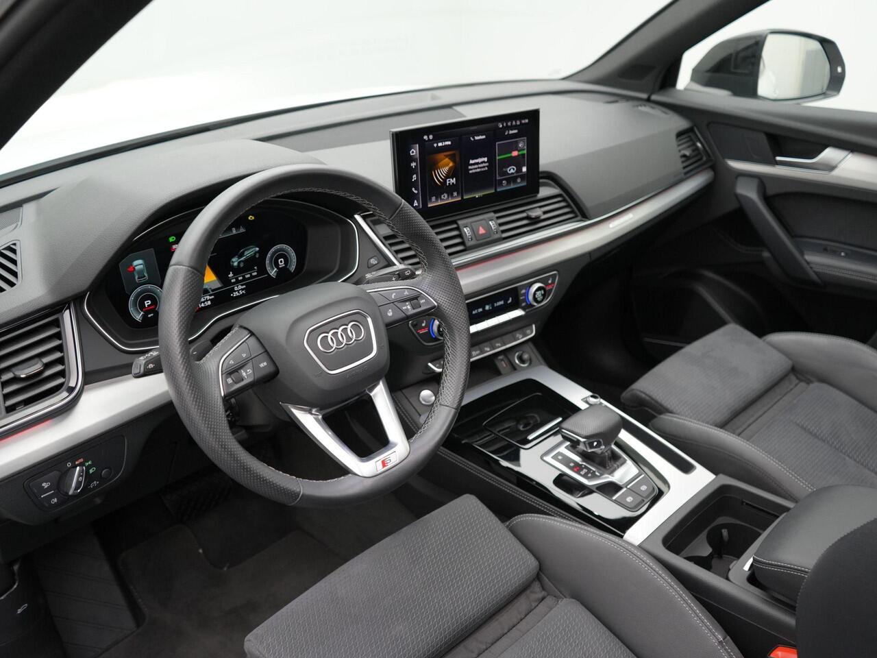 Audi Q5 Sportback 50 TFSI e 299 pk S-tronic quattro S edition Competition / S-Line | Panoramadak | Matrix LED | Trekhaak | Bang & Olufsen | 21 inch