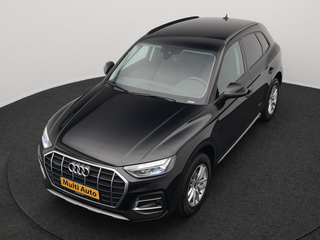 Audi Q5 50 TFSI e Advanced edition Plug In Hybrid 300pk Dealer O.H PHEV | 360 Camera | Cruise Control | Sportstoelen Verwarmd | Navigatie | Virtual | DAB | L.M. 18" |