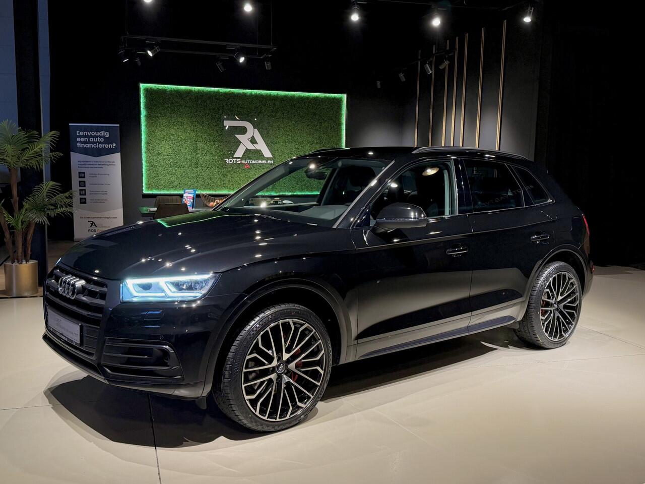 Audi Q5 50 TFSIe Quattro Sport Navi|Leer|Camera|ACC Zwart