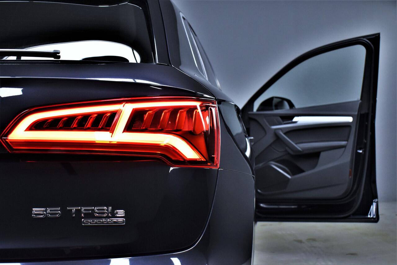 Audi Q5 55 TFSIe 367pk Quattro S-Line 1e Eig. Dealer OH Virtual/Keyless/H.Leer/Navi/Led/Stoelverw./Adap.Cruise