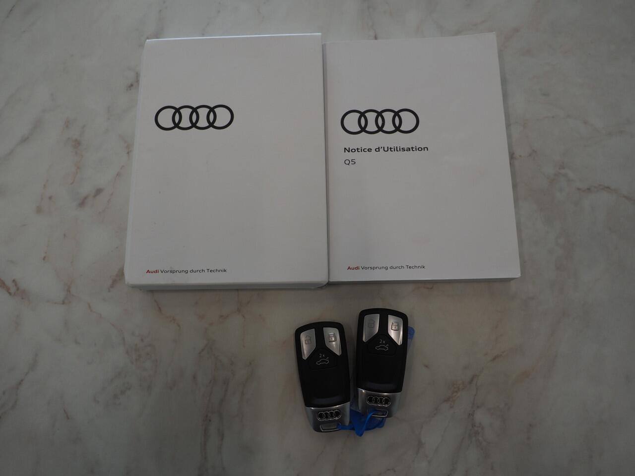 Audi Q5 50 TFSI e Quattro 299PK | Panoramadak | Camera | Virtual | Dodehoek | DAB | Stoelverwarming | Carplay