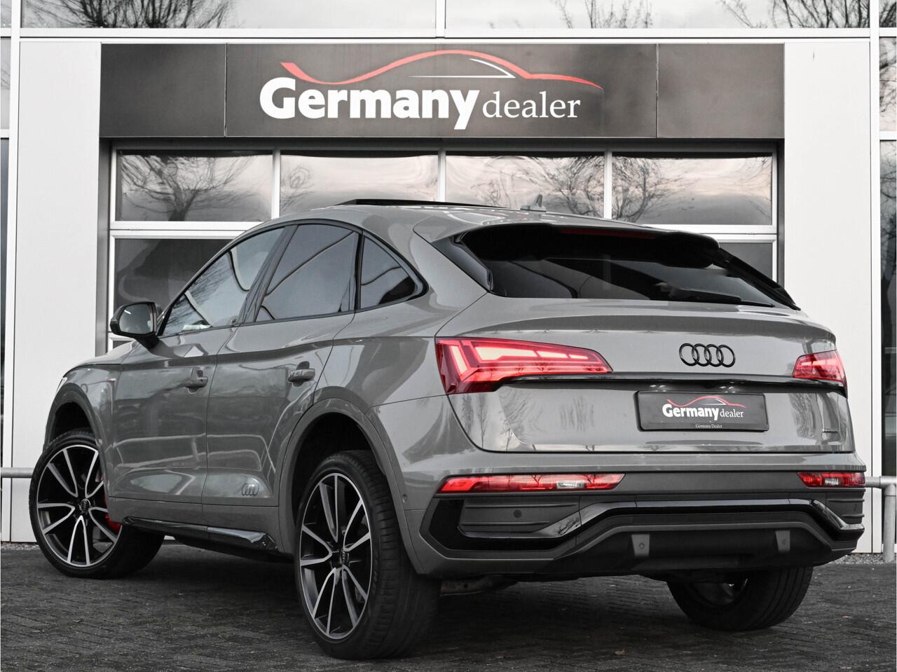 Audi Q5 Sportback 40TDI 204PK Quattro S-Line Pano B&O Matrix-LED Tr.haak Leder ACC Lane Ass 360-cam VOL!!