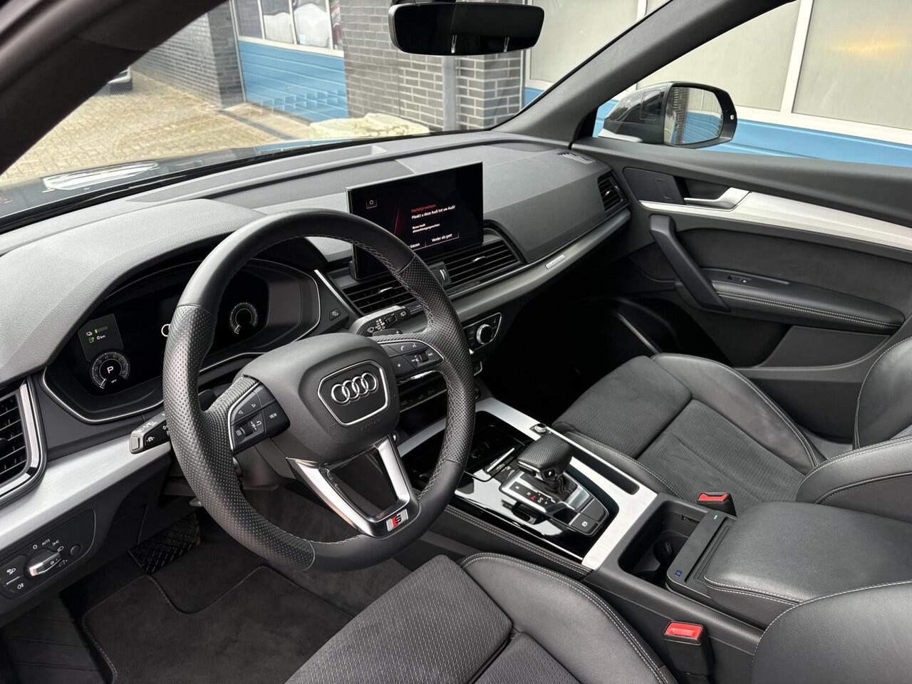 Audi Q5 55 TFSI e S edition, 21 inch, navi, elek. trekhaak, climate/cruise