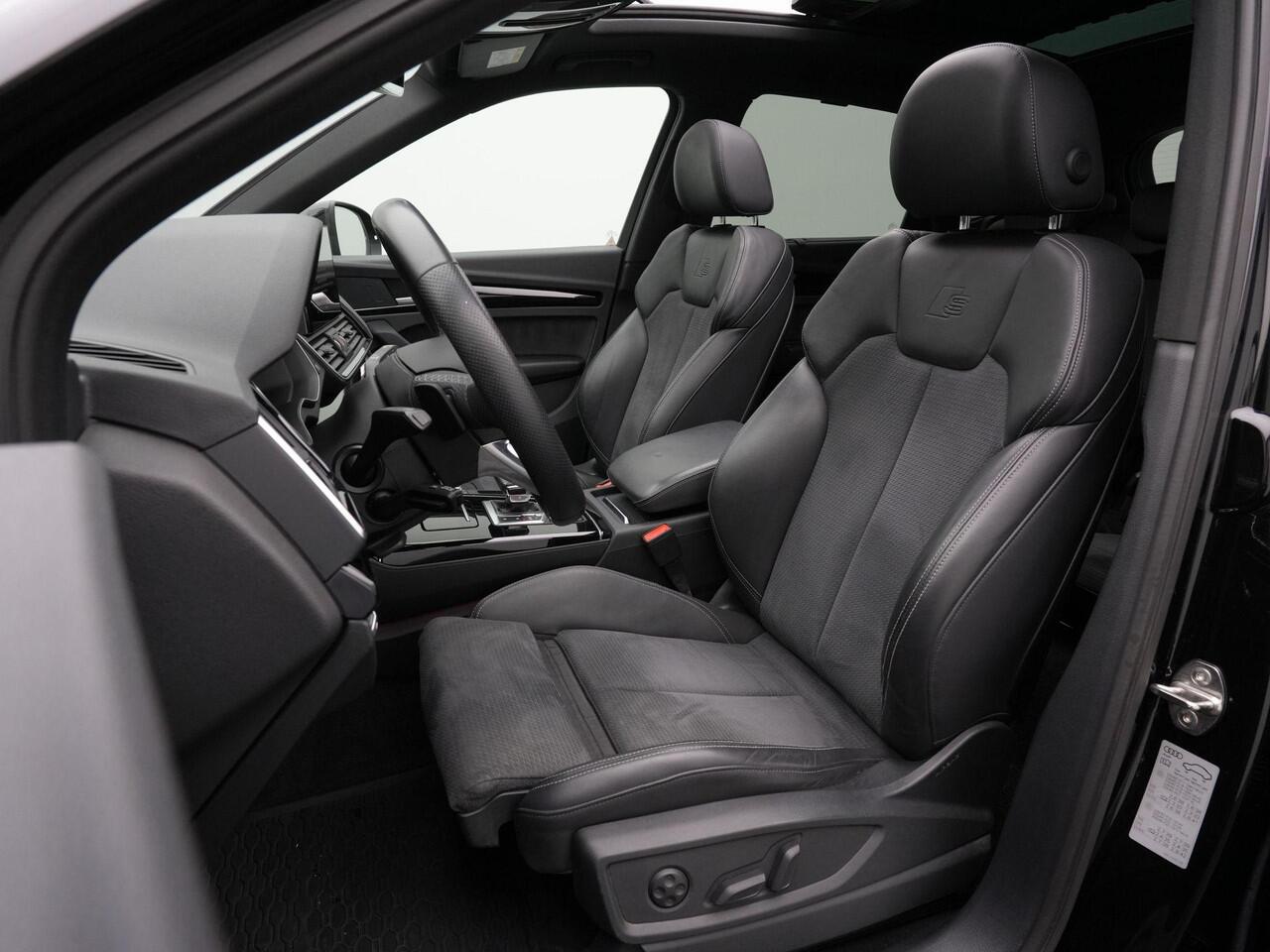 Audi Q5 50 TFSI e 299 pk S-tronic S edition / S-Line | Panoramadak | Geheugenstoel | Stuur-/stoelverwarming | Achteruitrijcamera | Leder/alcantara