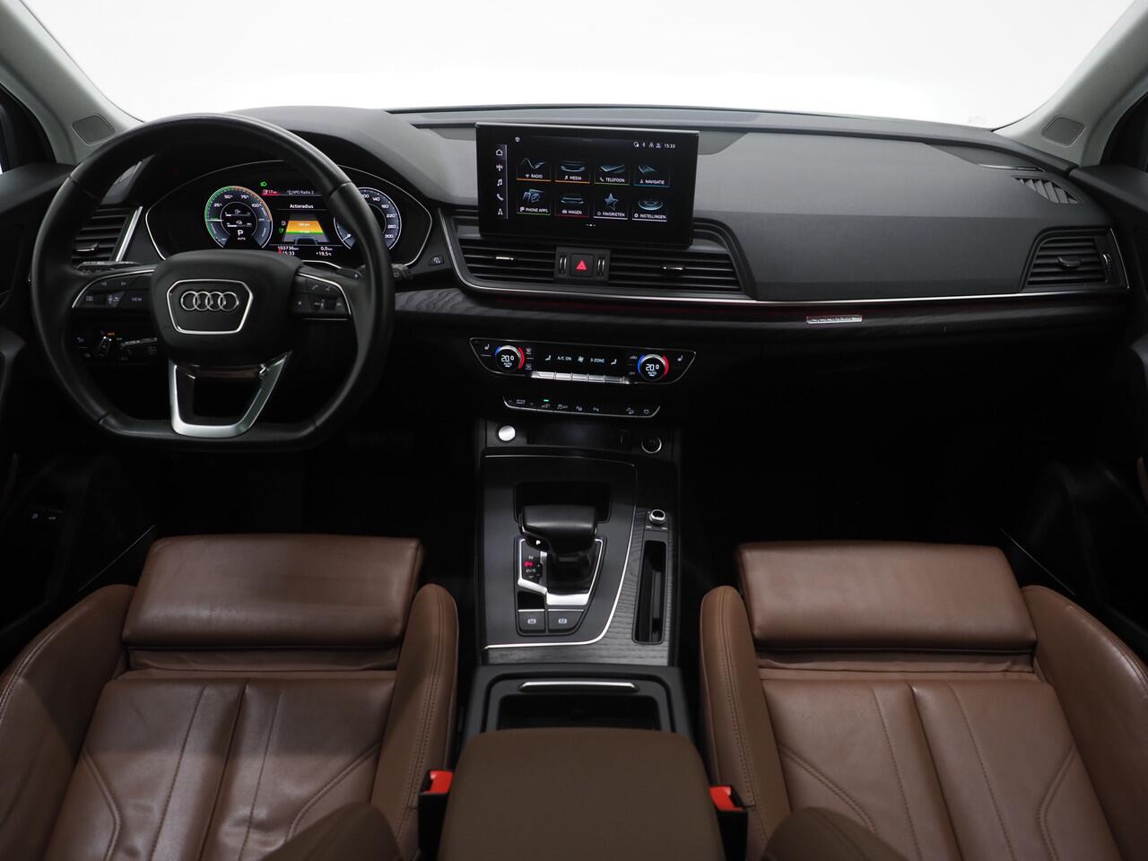 Audi Q5 Sportback 55 TFSI e Quattro S edition Competition | Panoramadak | B&O | Leder | 360 | Keyless | Dodehoek | Virtual | Carplay
