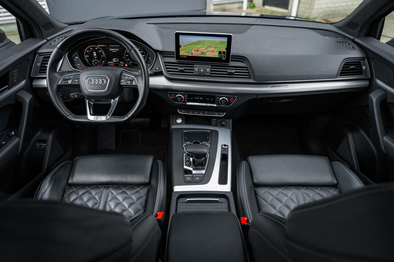 Audi Q5 55 TFSI e quattro Competition |RS zetels |Pano |Gevlakt stuur |Sfeer |360° |Matrix LED