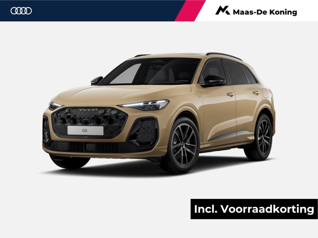 Audi Q5 2.0 TFSI e-hybrid quattro S edition 299 PK · Adaptieve luchtvering · Glazen panoramadak · Tech plus