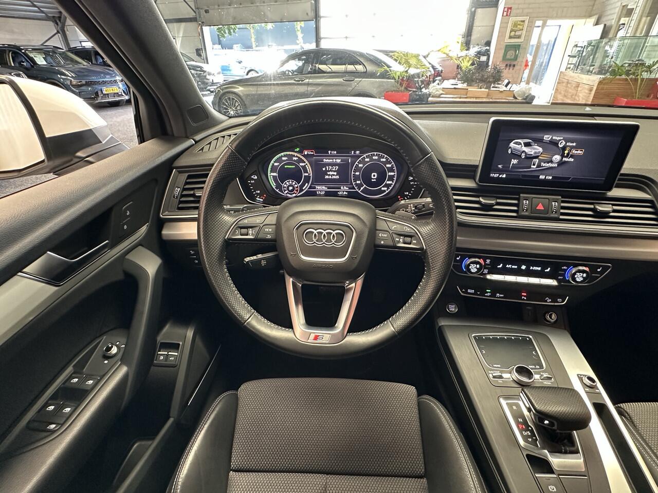 Audi Q5 50 TFSI E QUATTRO S EDITION PHEV B&O NAVIGATIE CRUISE CONTROL CLIMATE CONTROL STOF/LEDER APPLE CARPLAY/ANDROID KEYLESS GO ACHTERUITRIJCAMERA ZEER MOOI !! 3010