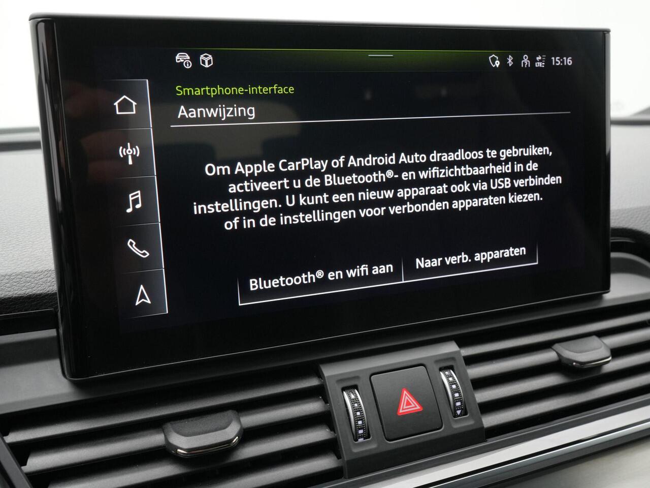 Audi Q5 50 TFSI e 299 pk S-tronic quattro S edition | Matrix LED koplampen | Achteruitrijcamera | Standkachel | Adaptive Cruise | Stoelverwarming | Sportstoelen | 21 inch