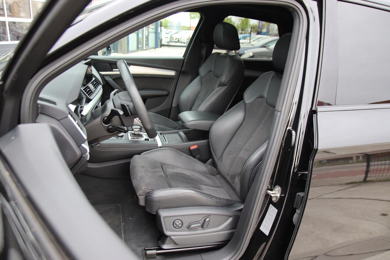 Audi Q5 50 TFSIe Quattro 3x S-Line Pano, HUD, Luchtvering, trekhaak, Matrix! Prijspakker!