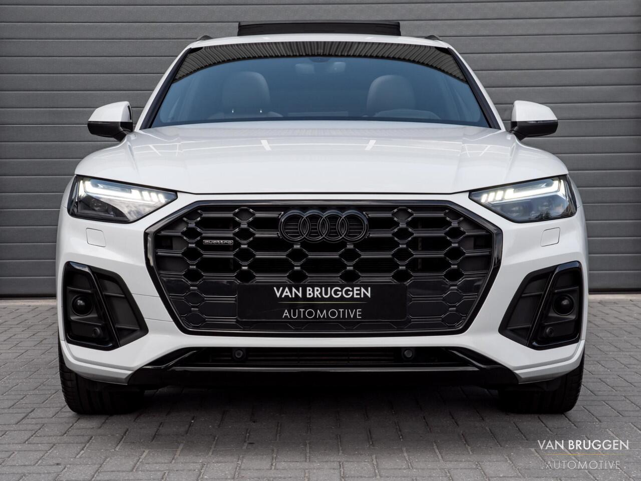 Audi Q5 50 TFSI e S-Line Pano Luchtv Trekhaak RS-Stoelen 21" Head-Up Sfeer