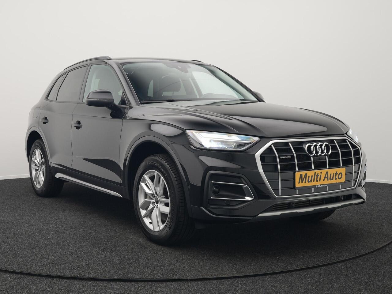 Audi Q5 50 TFSI e Advanced edition Plug In Hybrid 300pk Dealer O.H PHEV | 360 Camera | Cruise Control | Sportstoelen Verwarmd | Navigatie | Virtual | DAB | L.M. 18" |