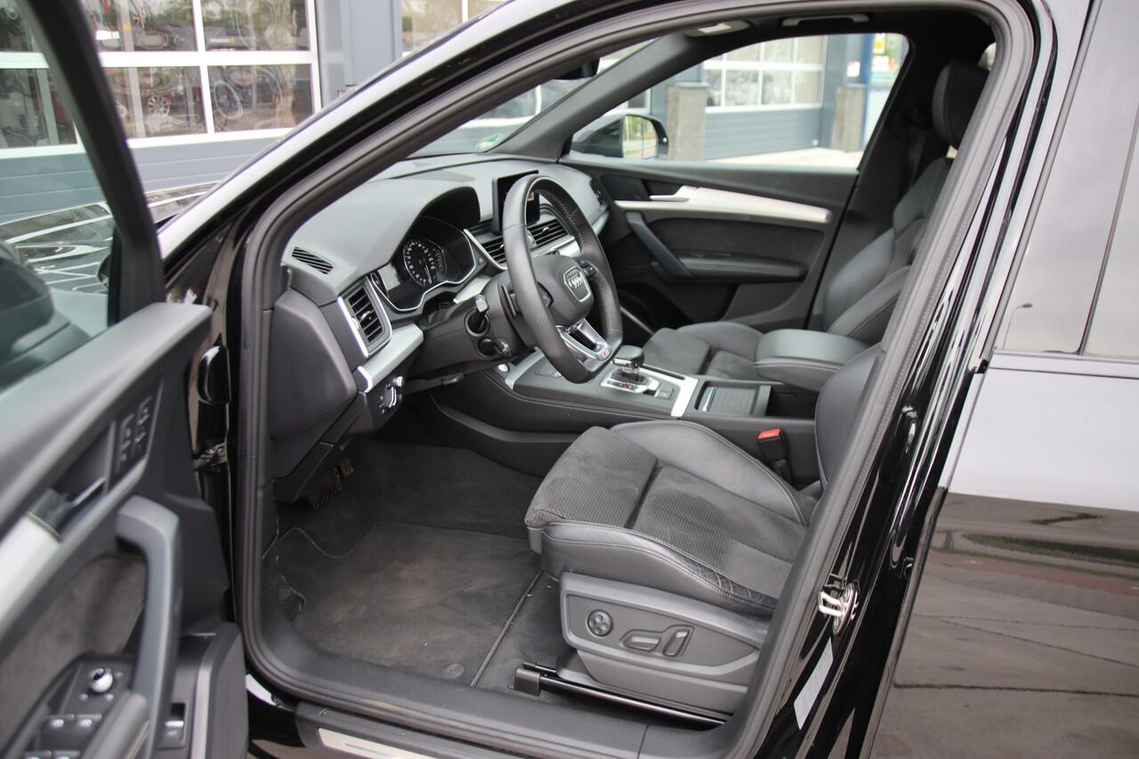 Audi Q5 50 TFSIe Quattro 3x S-Line Pano, HUD, Luchtvering, trekhaak, Matrix! Prijspakker!